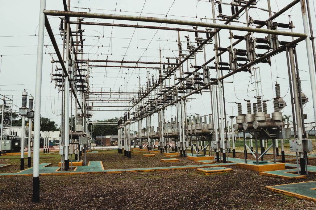 SI-COAT 570 HVIC insulator coating applied to high voltage insulators at mine-owned substation infrastructure in Africa